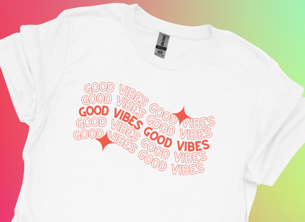 T-Shirt TSHT#0009 - Good Vibes