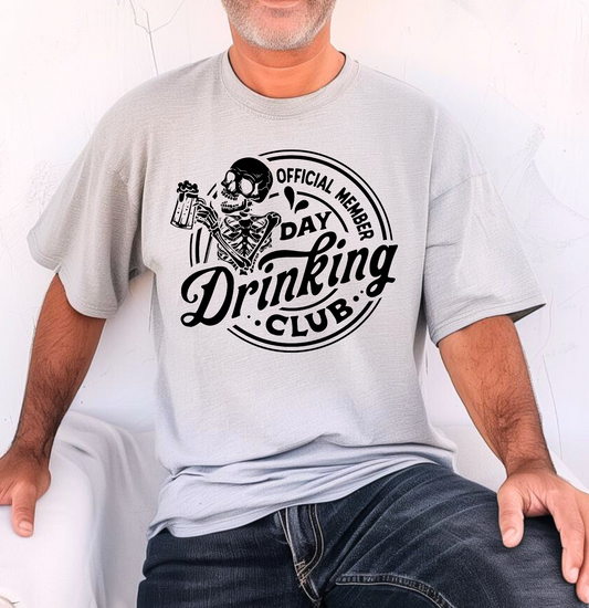 T-Shirt TSHT#0014  - Official Member * Day Drinking Club