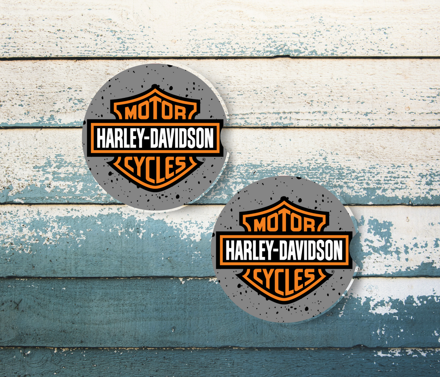 Car Coasters CAR#0003 Harley Davidson