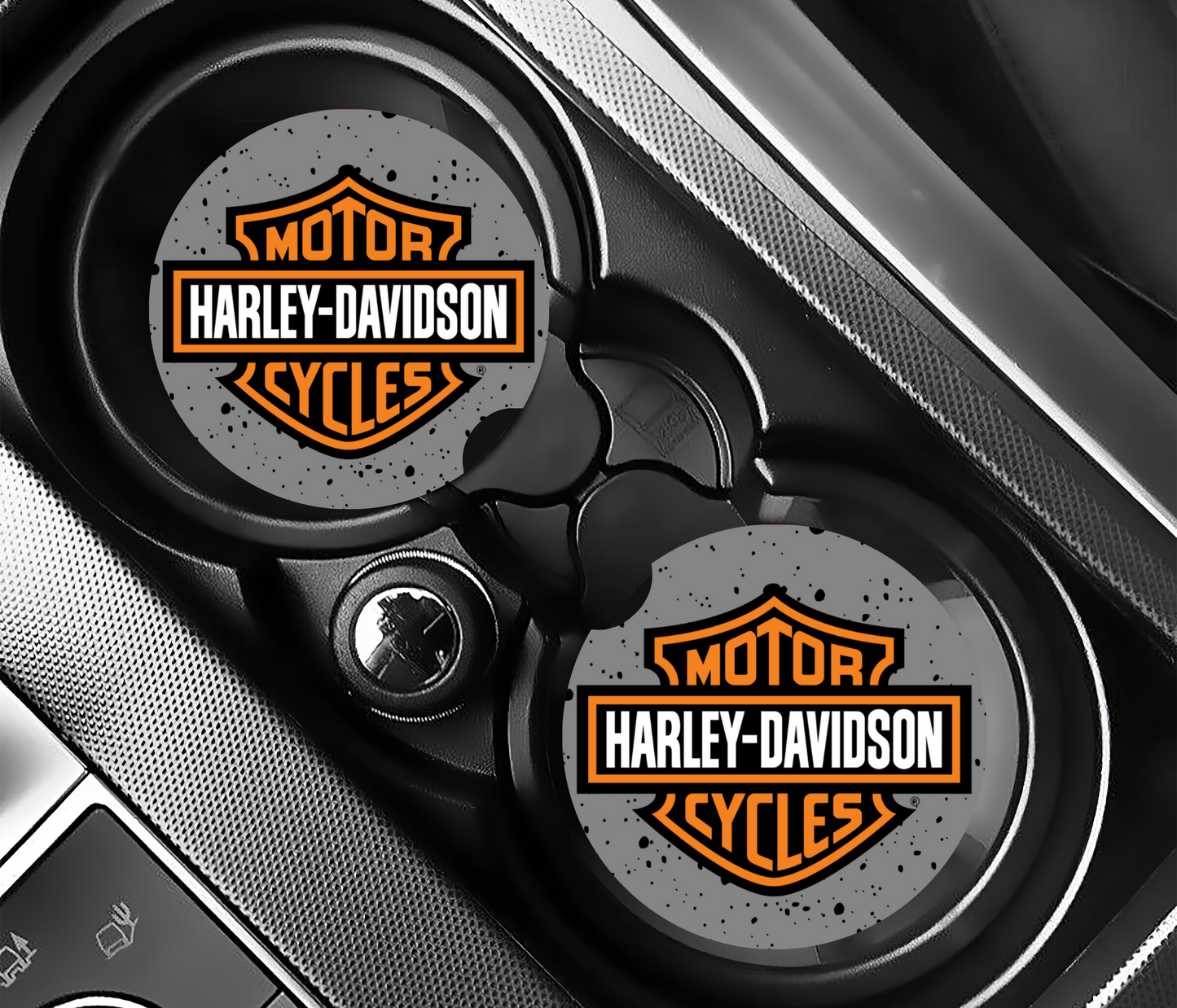 Car Coasters CAR#0003 Harley Davidson