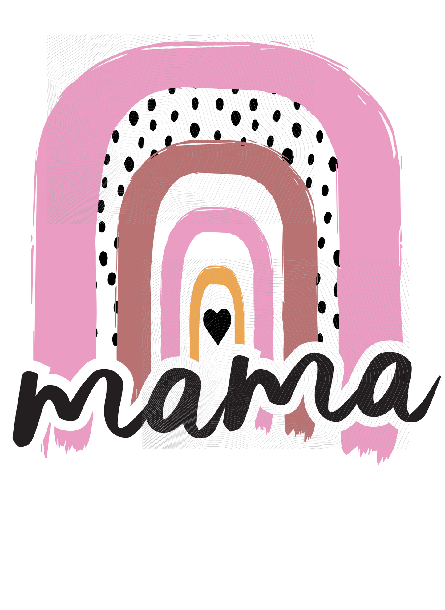 T-Shirt TSHT#0013 - Mama Rainbow