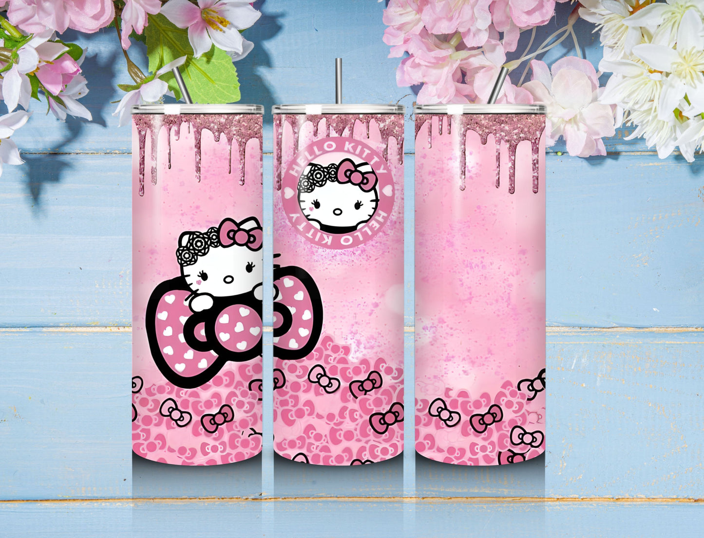 Tumbler 20oz TUM20#0008 - Hello Kitty Drip