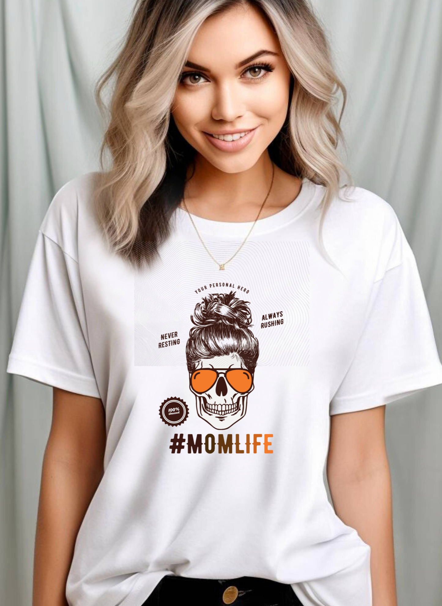 T-Shirt TSHT#0002 - #MOMLIFE